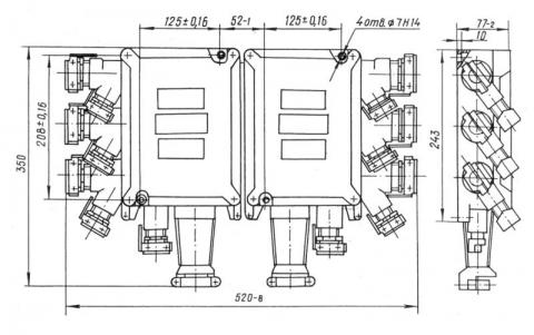 Схема габаритов ящиков ЯК-48816223