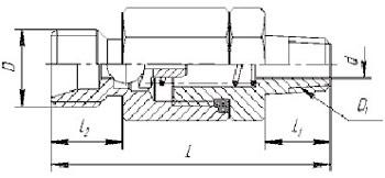 Рис.1. Схематическое изображение клапана НКК-2