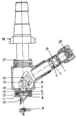 Схема микроскопа ЦО-2