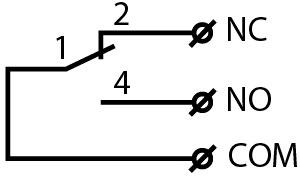 Рис.1.Электрическая схема D4MC-2020 выключателя