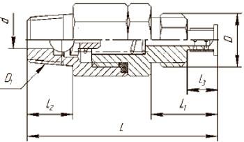 Рис.1.Схематическое изображение клапана НКК-4