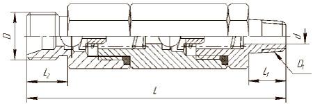 Рис.1.Схематическое изображение клапана НКК-5