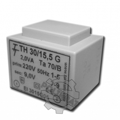 Малогабаритные трансформаторы для печатных плат ТН 30/15 G - фото
