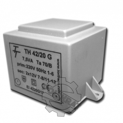 Малогабаритные трансформаторы для печатных плат ТН 42/20 G - фото