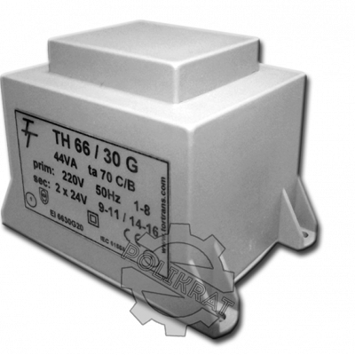 Малогабаритные трансформаторы для печатных плат ТН 66/30 G - фото
