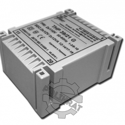Малогабаритные трансформаторы для печатных плат ТНР 39/21 G - фото