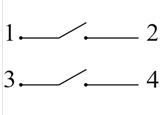 Схема соединения контактов 2